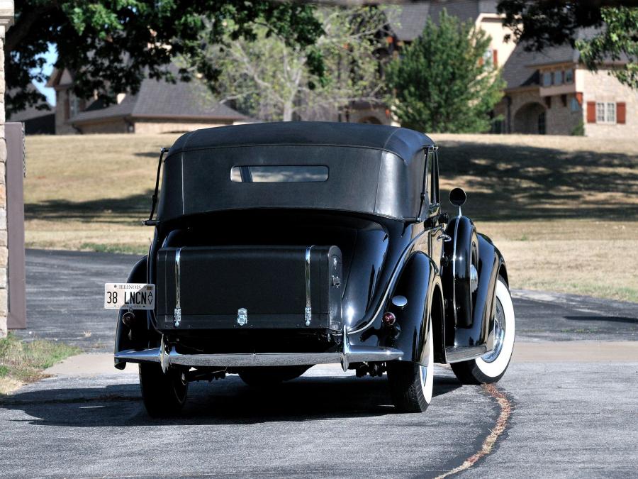  Lincoln Model K Semi-Collapsible Cabriolet by Brunn (409-A) 1938 года  (фото 3 из 5)